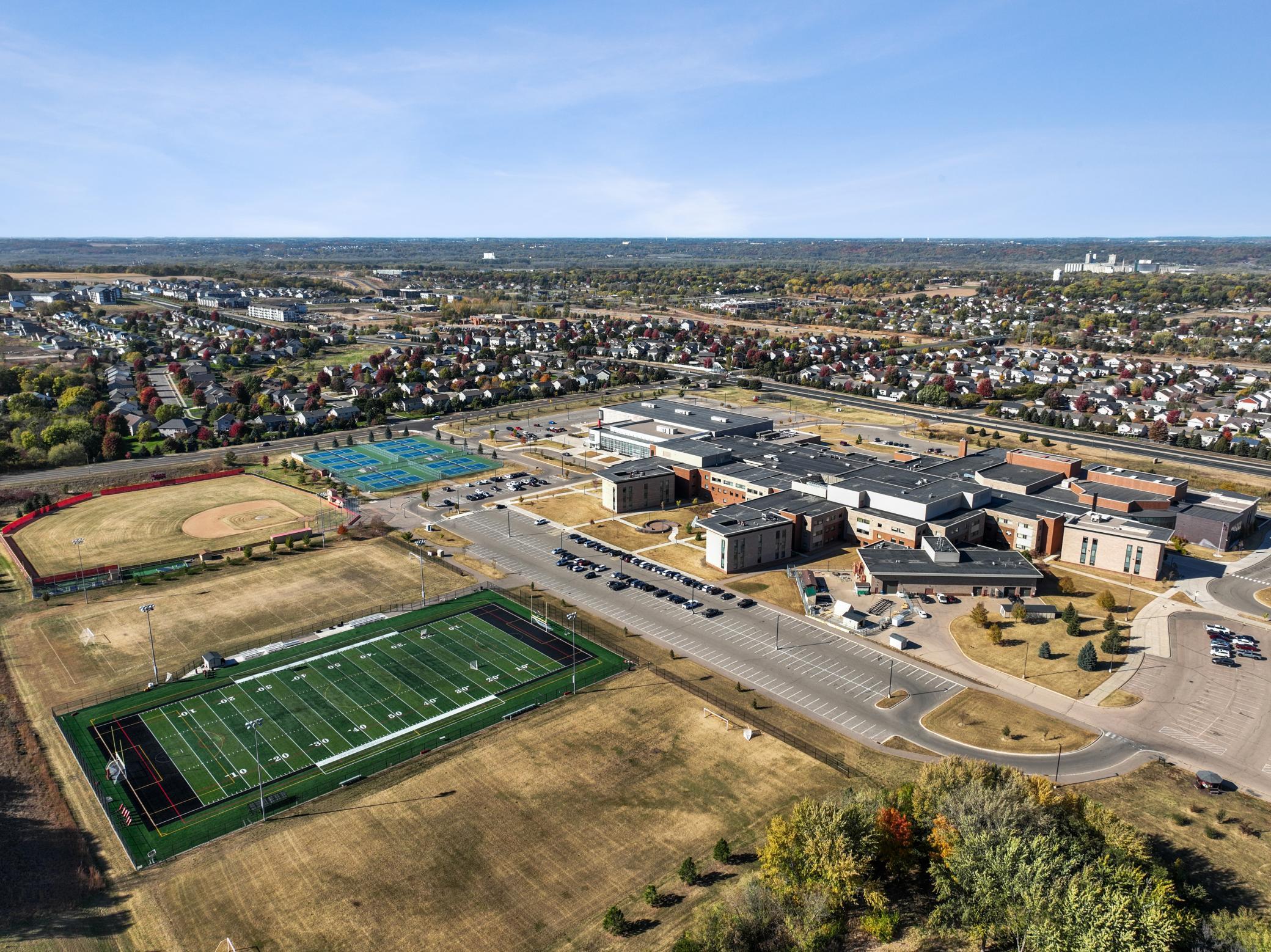 Shakopee offers excellent schools with a small class size.