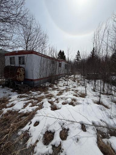 Rear of trailer