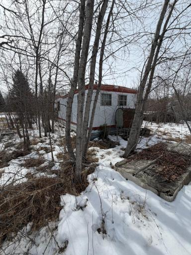 Rear of trailer
