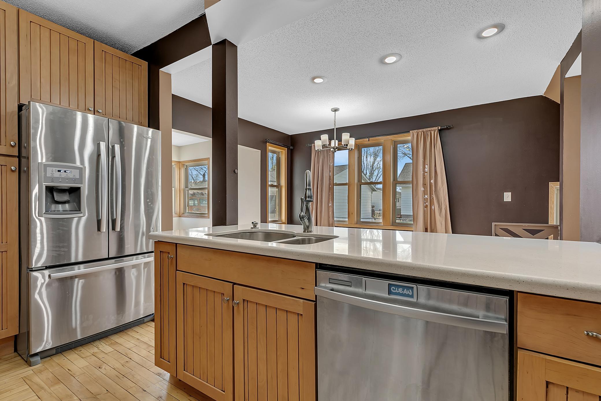 The kitchen is truly in great shape and has been nicely updated.