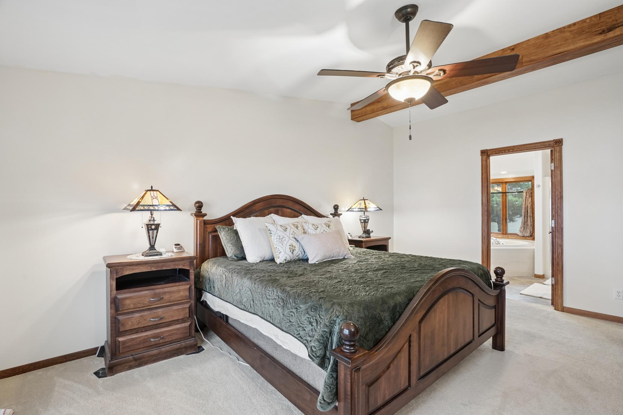 The primary bedroom features a private primary ensuite bathroom.