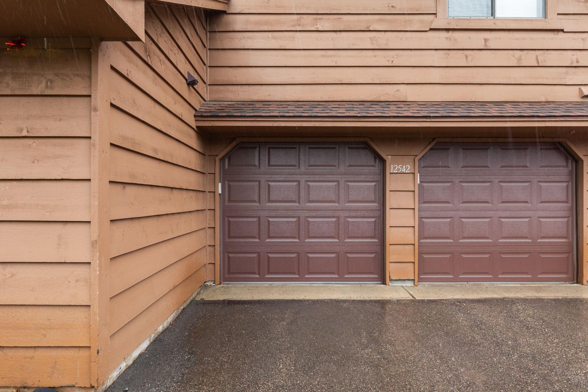 Attached 1 car garage