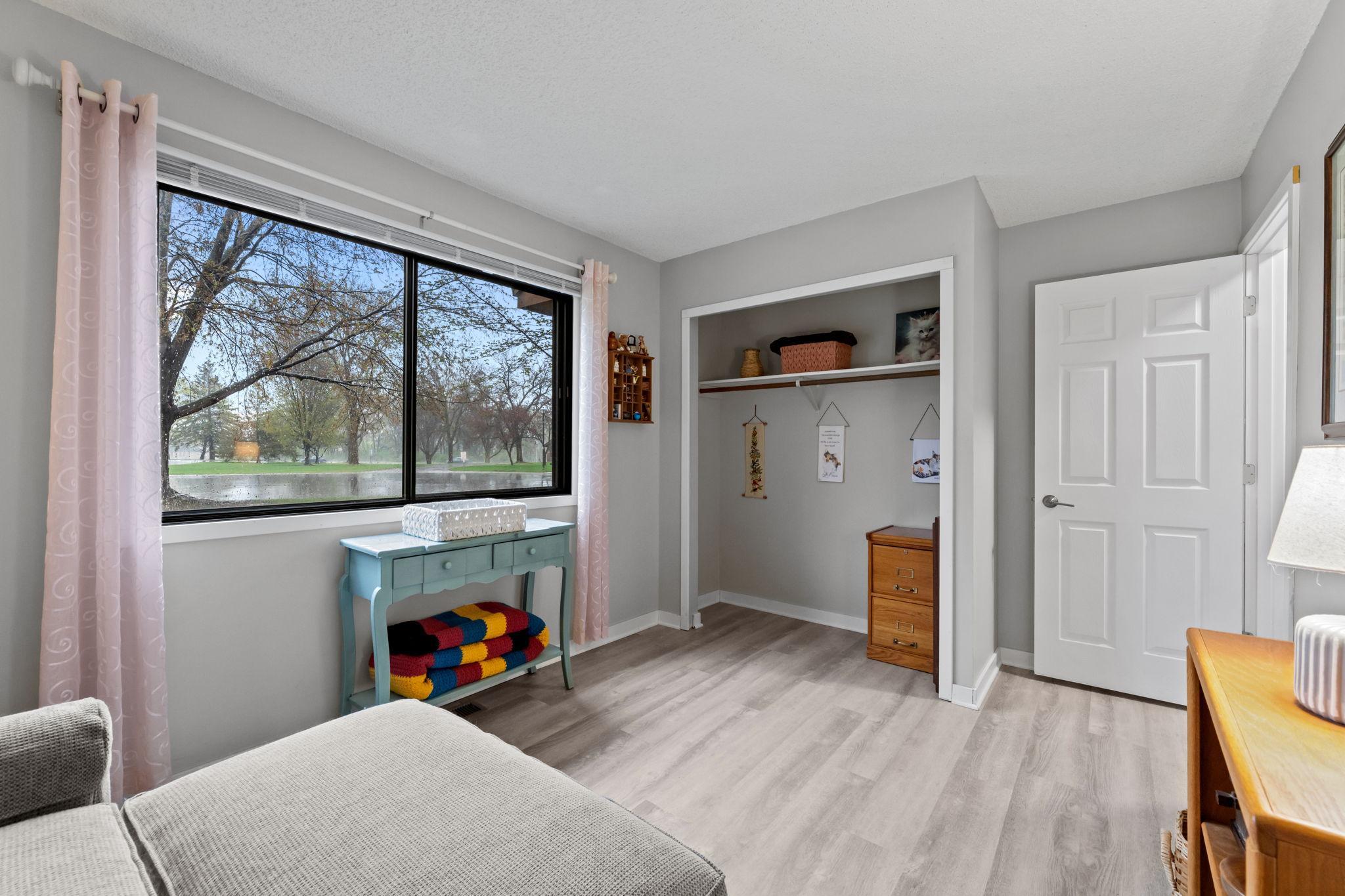 Plenty of room for a home office, guest bedroom or den.