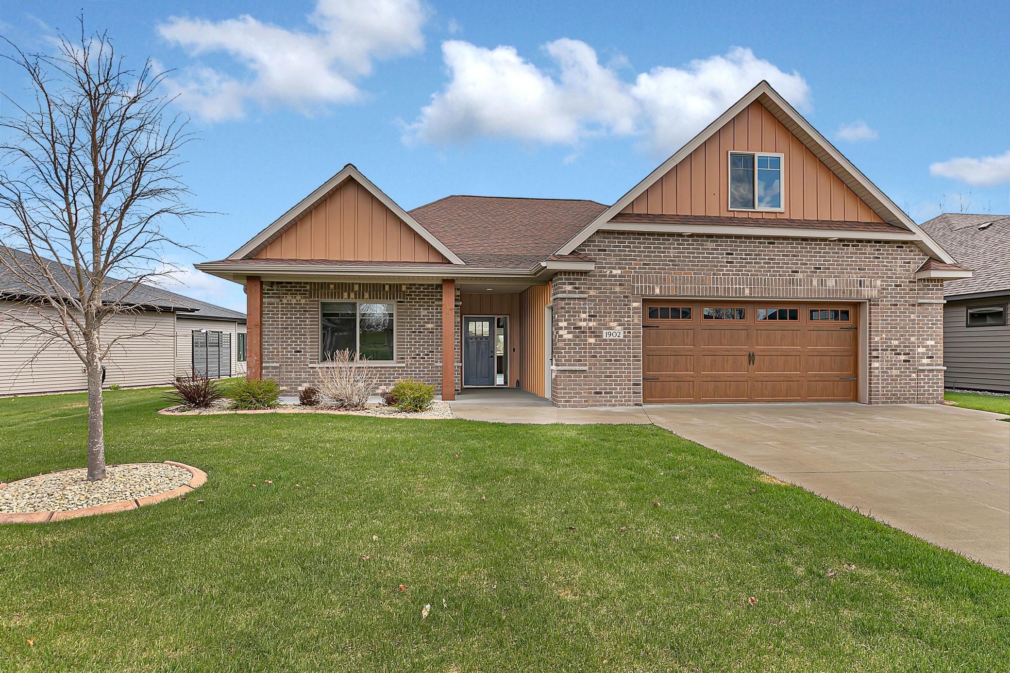 Located in a highly sought-after neighborhood, this home offers excellent privacy with no backyard neighbors. The exterior features maintenance-free metal siding, brick accents, architectural shingles, and seamless gutters.