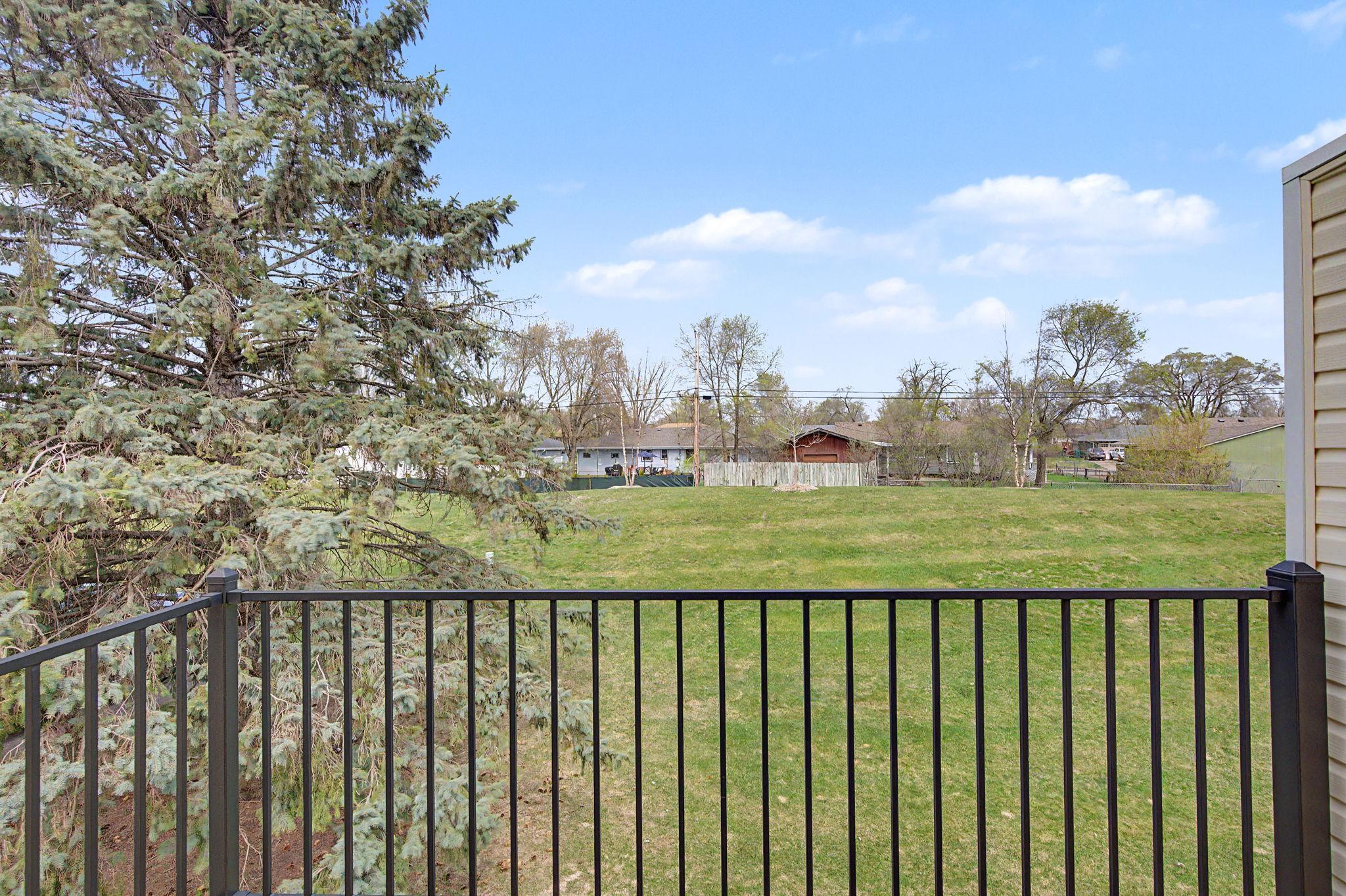 Out on your prviate deck