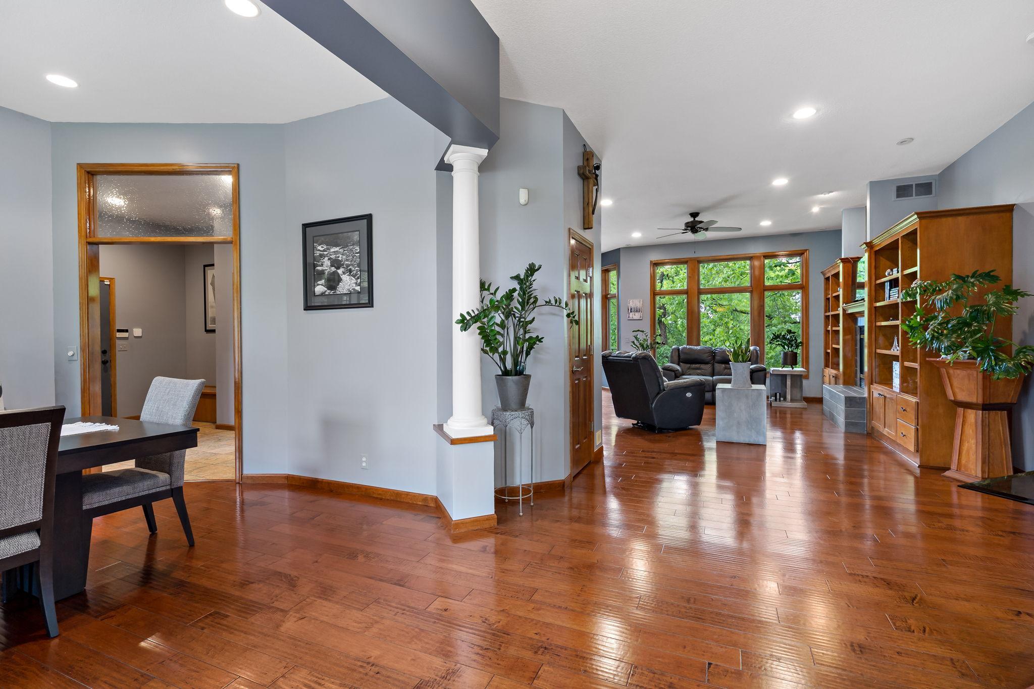 Spacious entrance and Foyer