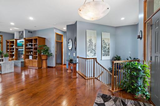 The open floor plan gives the home a spacious and relaxing feel.