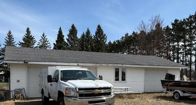Huge detached garage