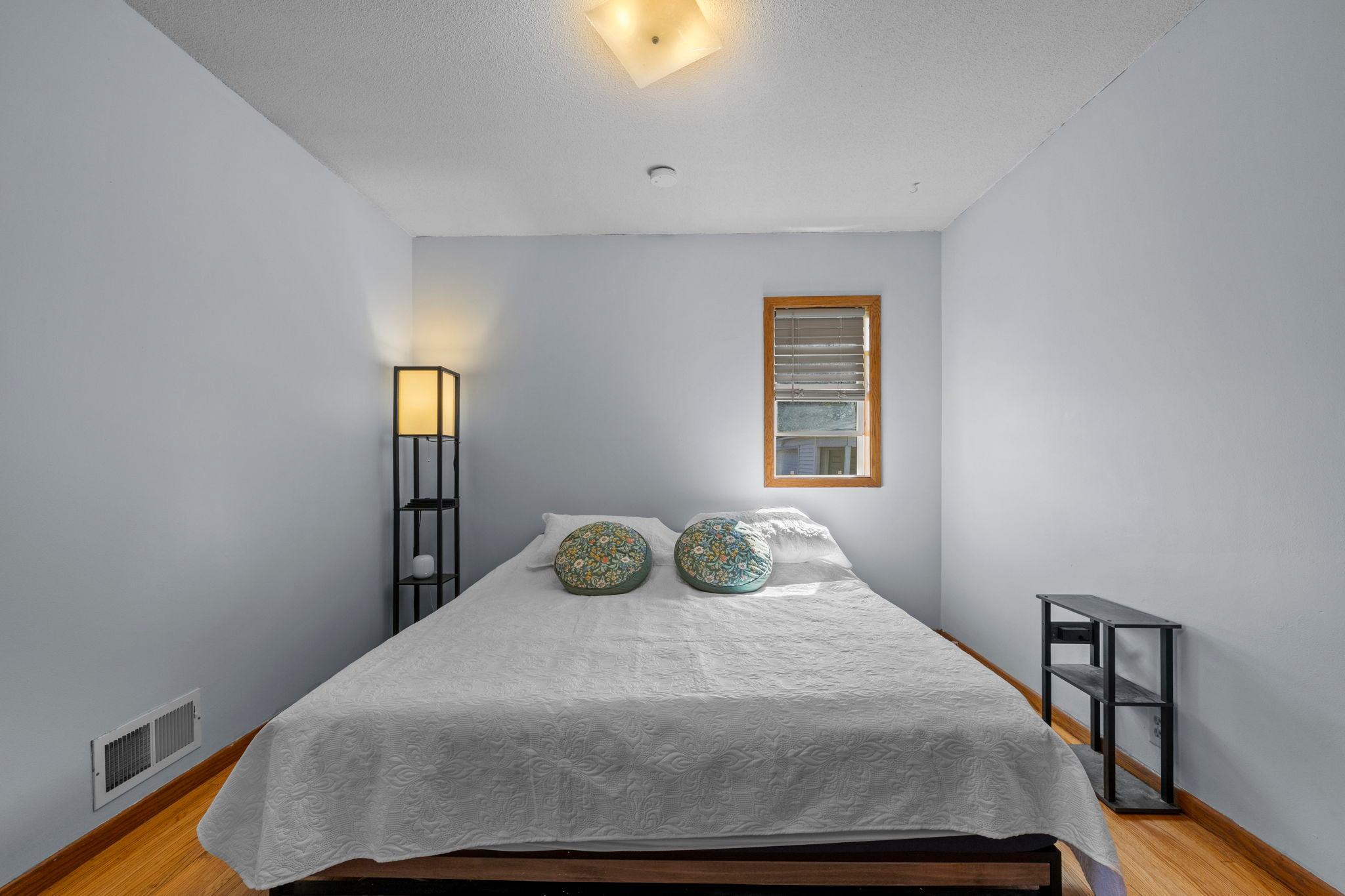 This room faces the back yard