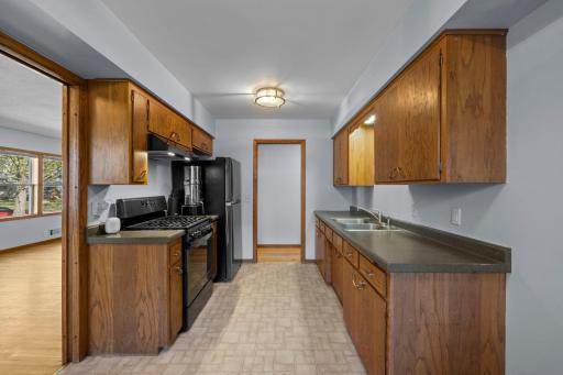 Period oak cabinetry