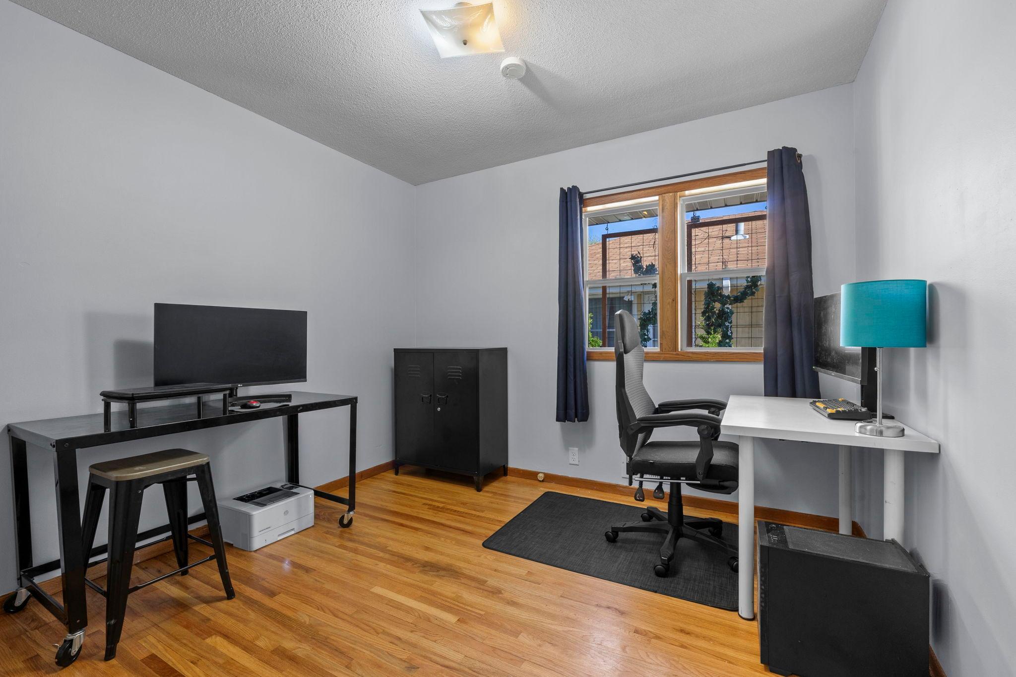 Third bedroom on main floor is currently used as an office