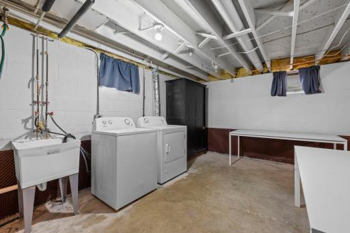 Washer and dryer included with sale