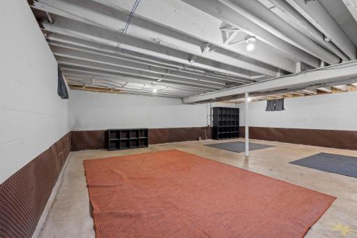 Clean and dry basement