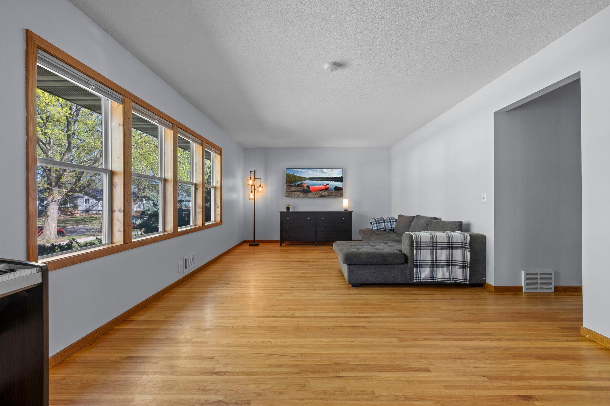 Gorgeous hardwood floors