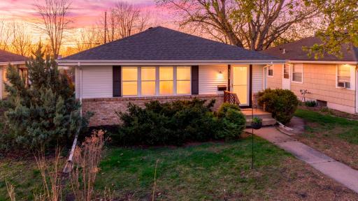 Beautiful evening exterior