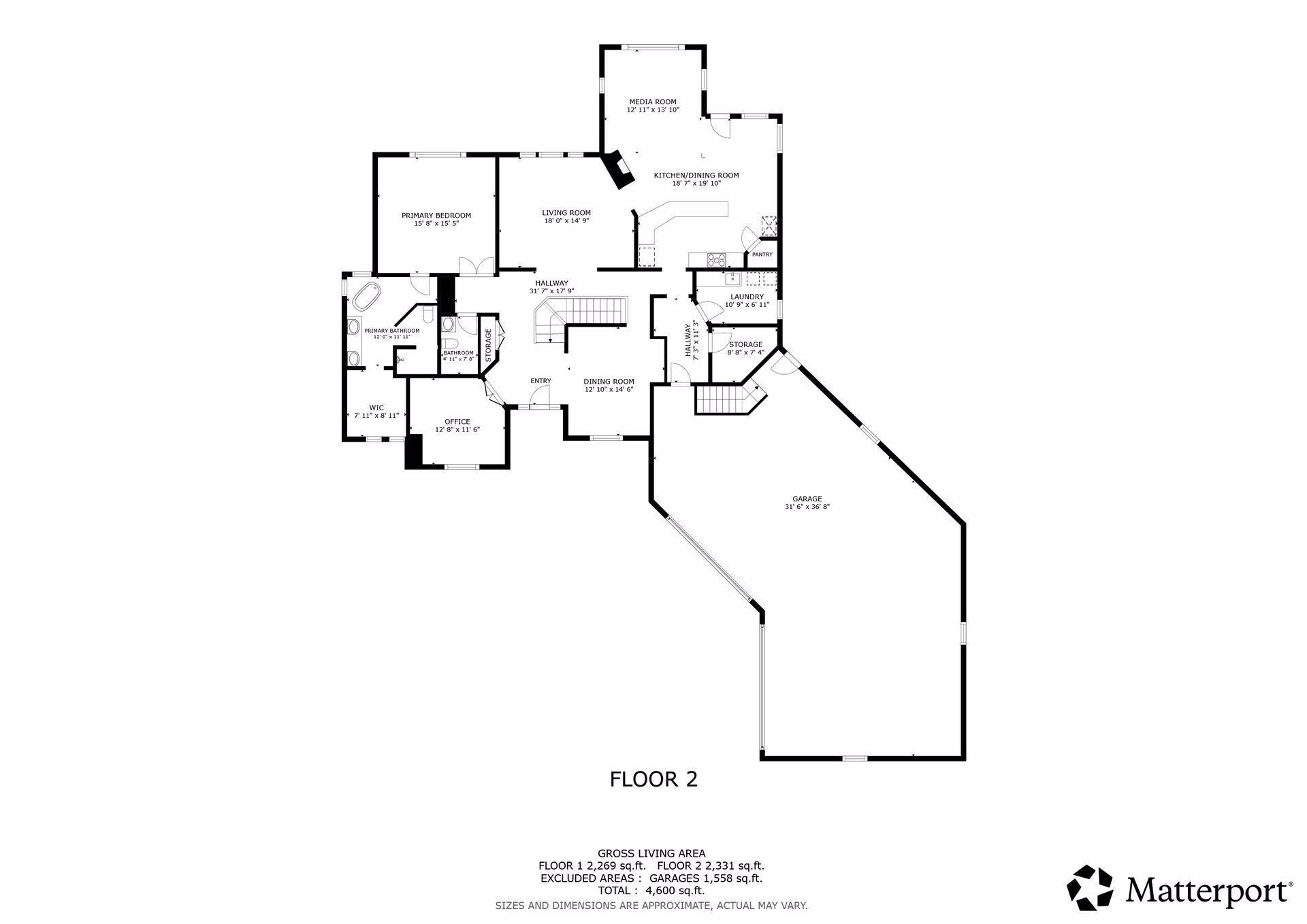 Floor Plan Main Level