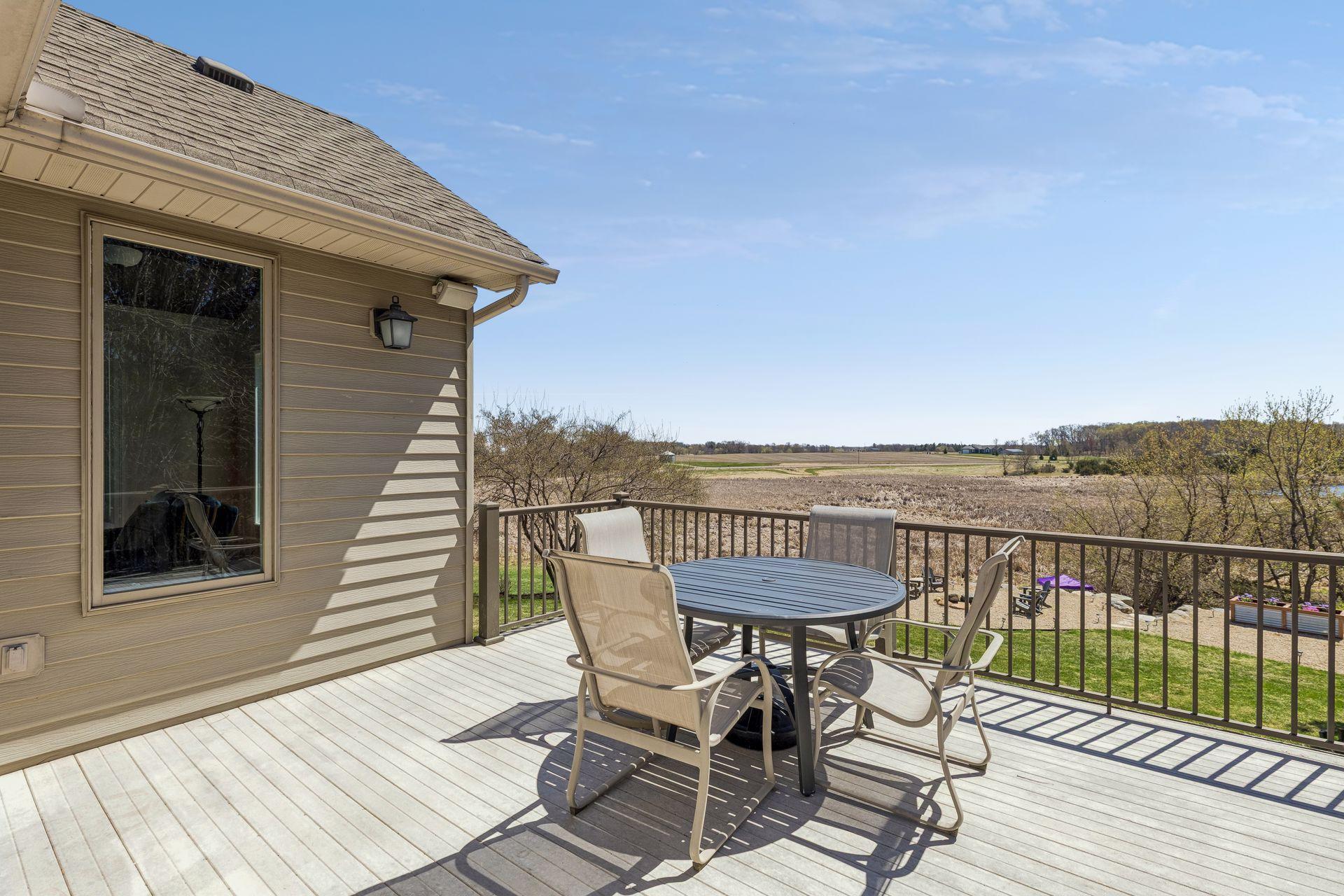 Views for miles. So peaceful