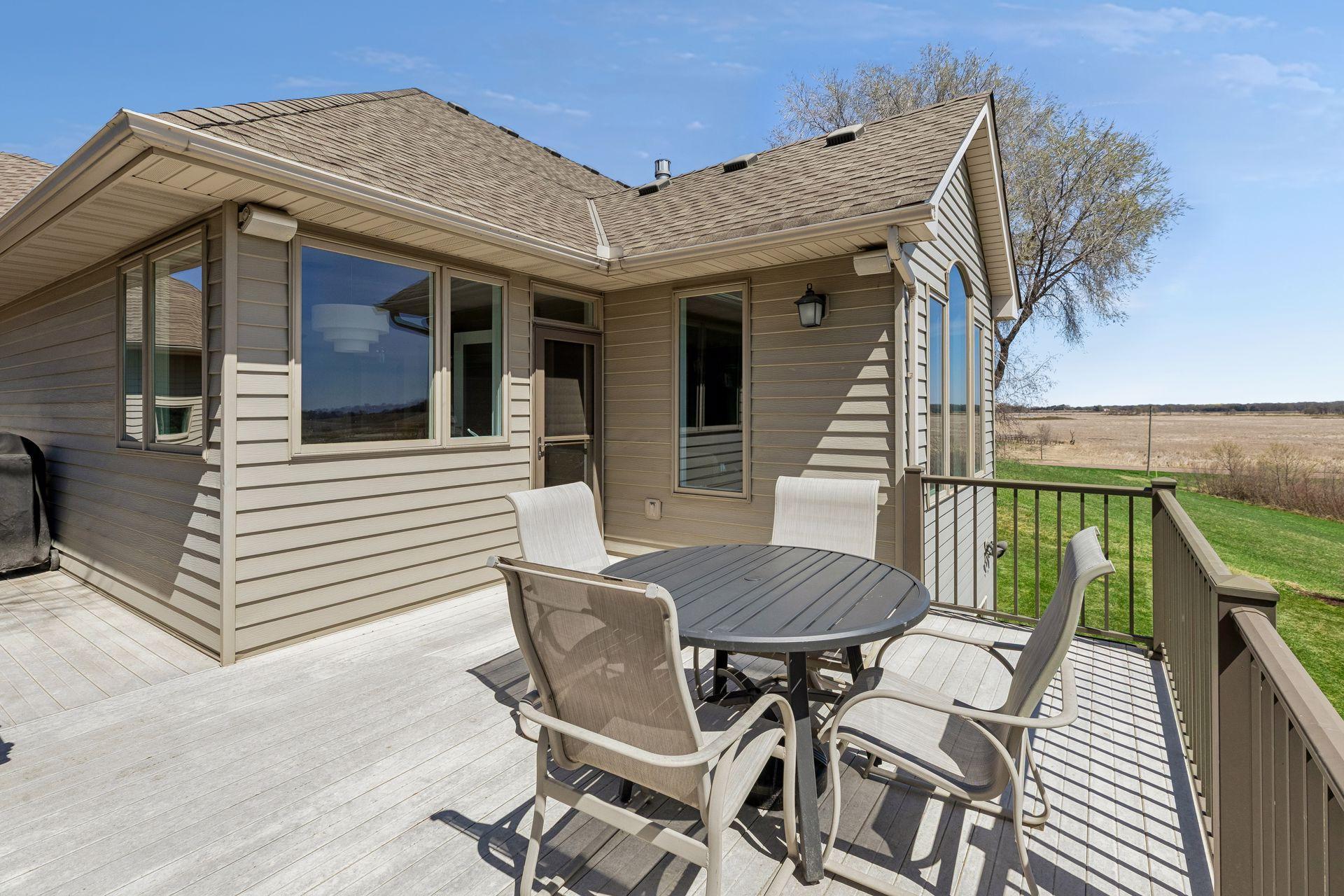 Easy access for grilling and enjoying time on the deck