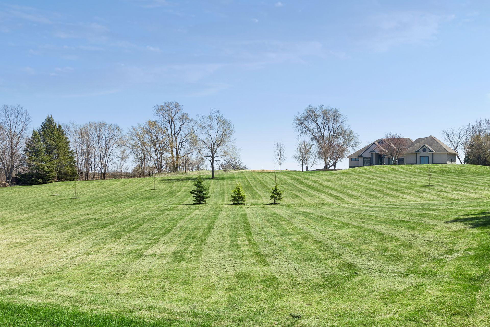 7260 Jubert Lane. Home sits back from the street, offering privacy.