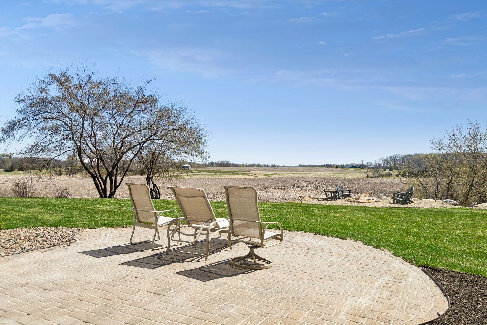 Fabulous views from the patio