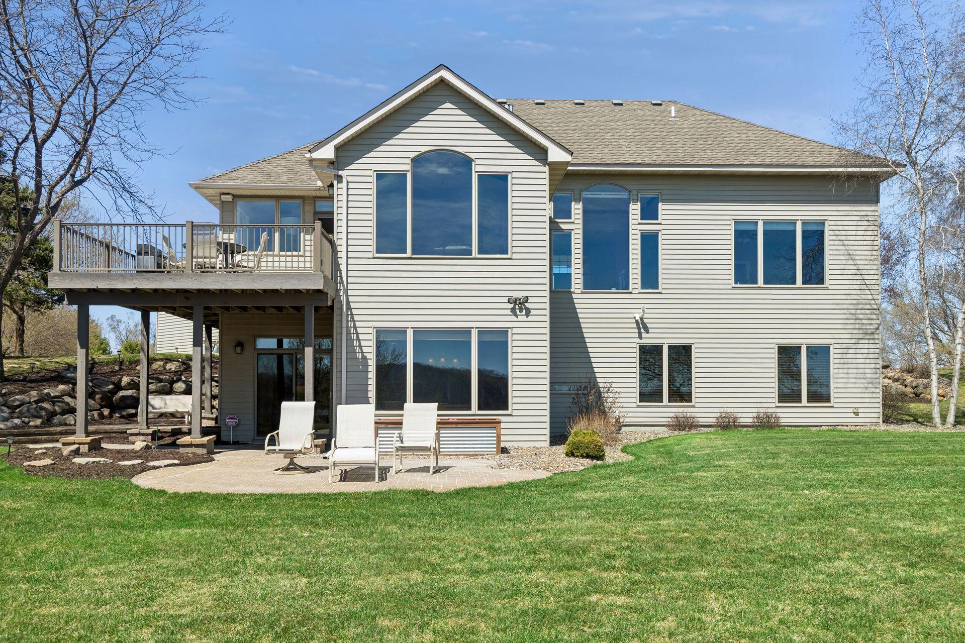 Lots of outdoor areas...two patios and a deck