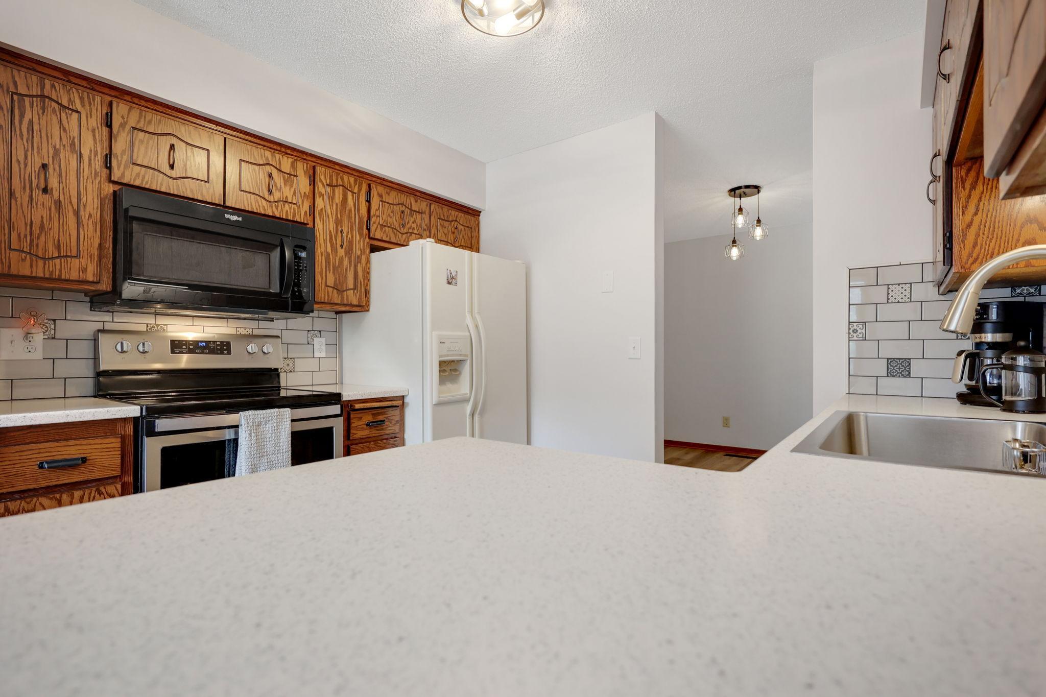 New custom kitchen counters