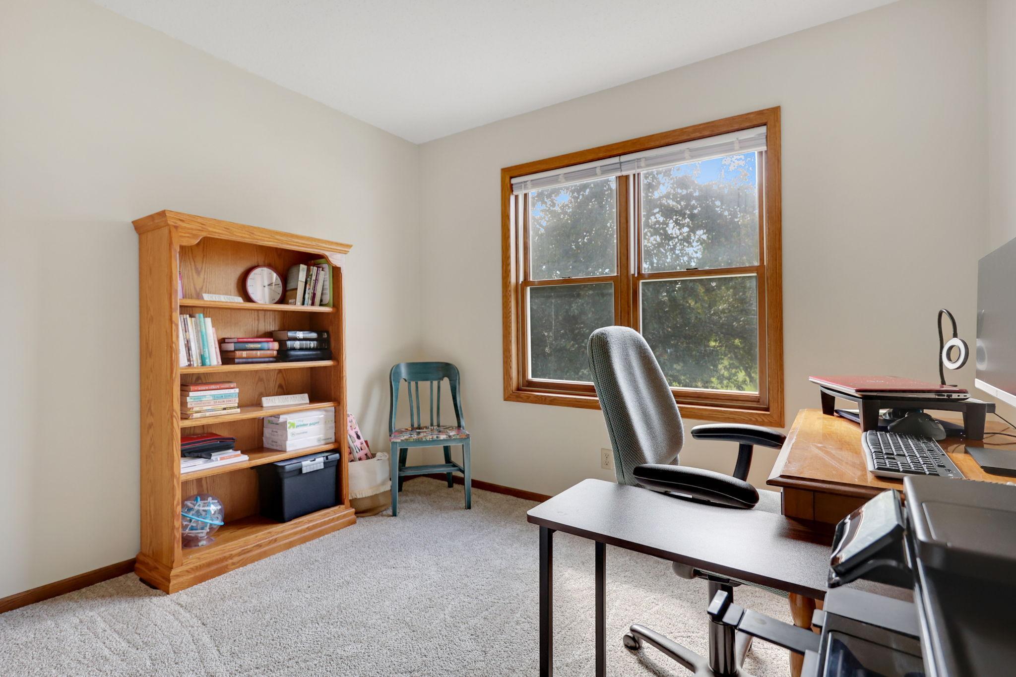 Third bedroom features new carpet