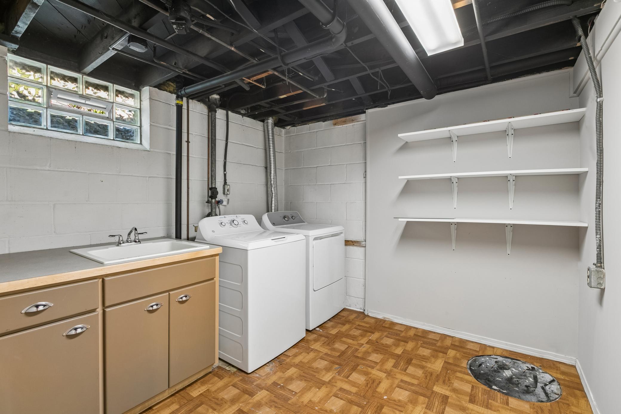 Lower Level Laundry Room