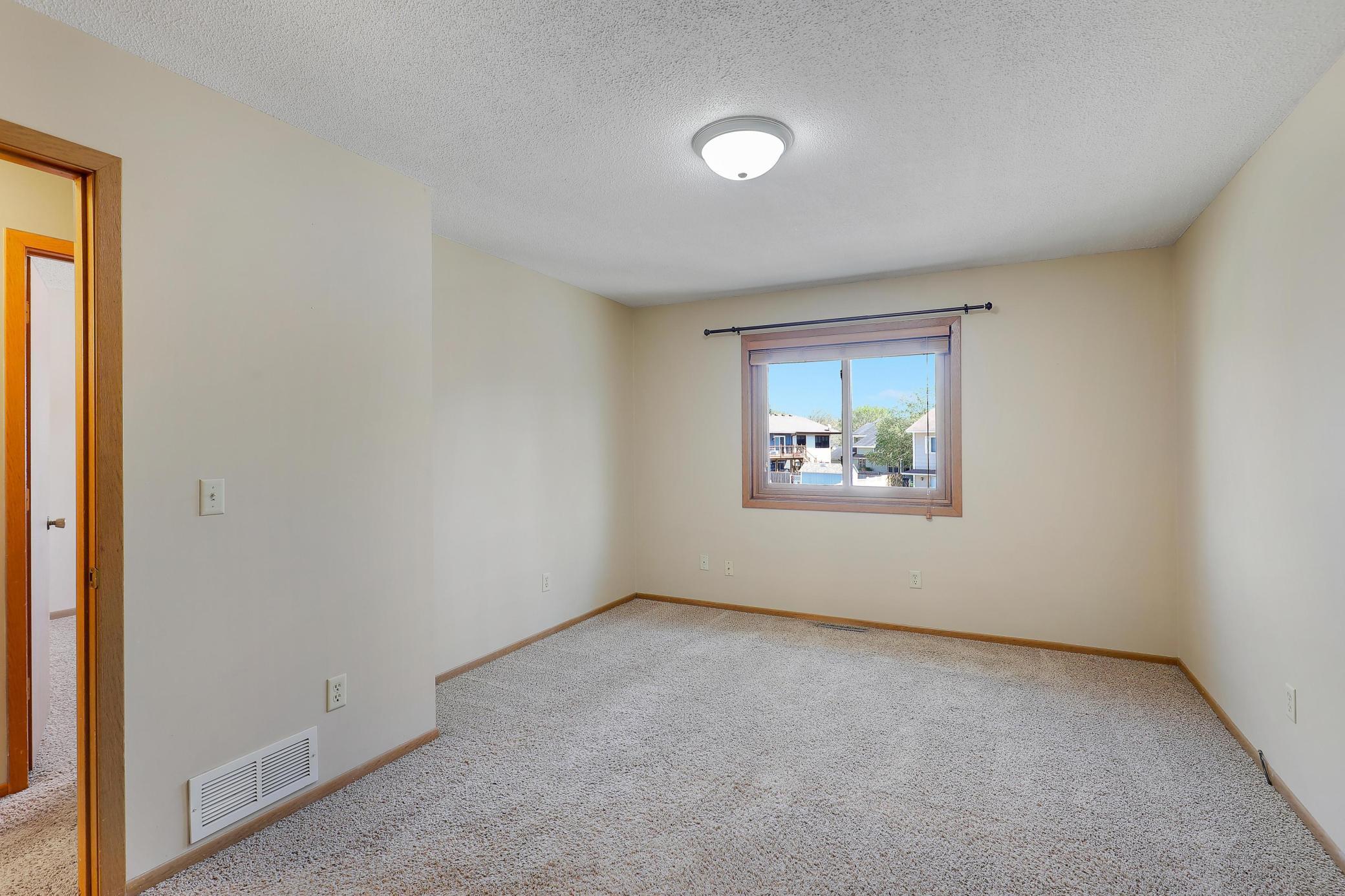 Very large master bedroom with walk in closet