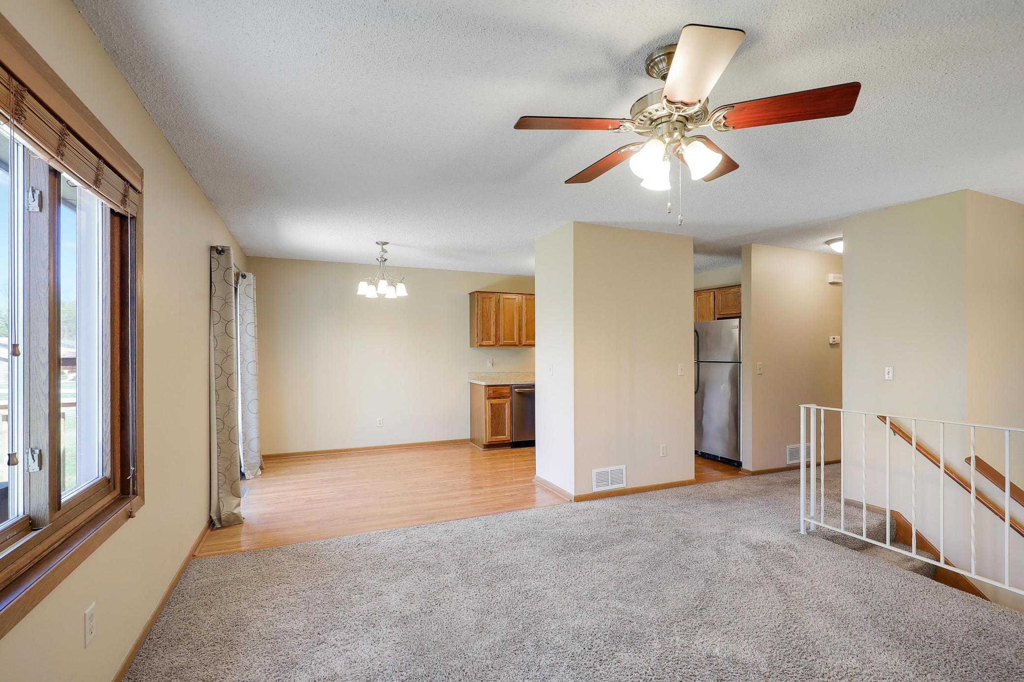Dining room walks out to the deck