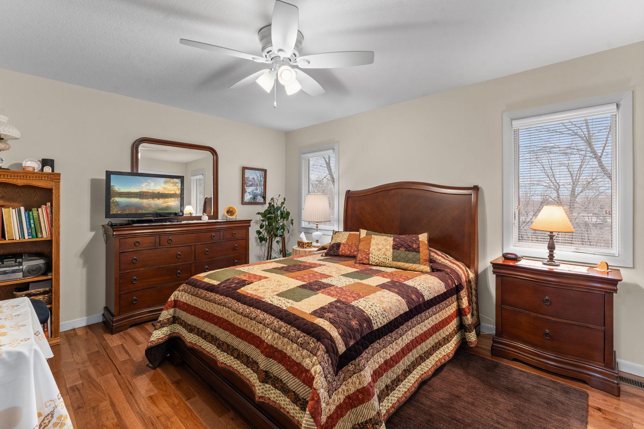 Second main floor bedroom.