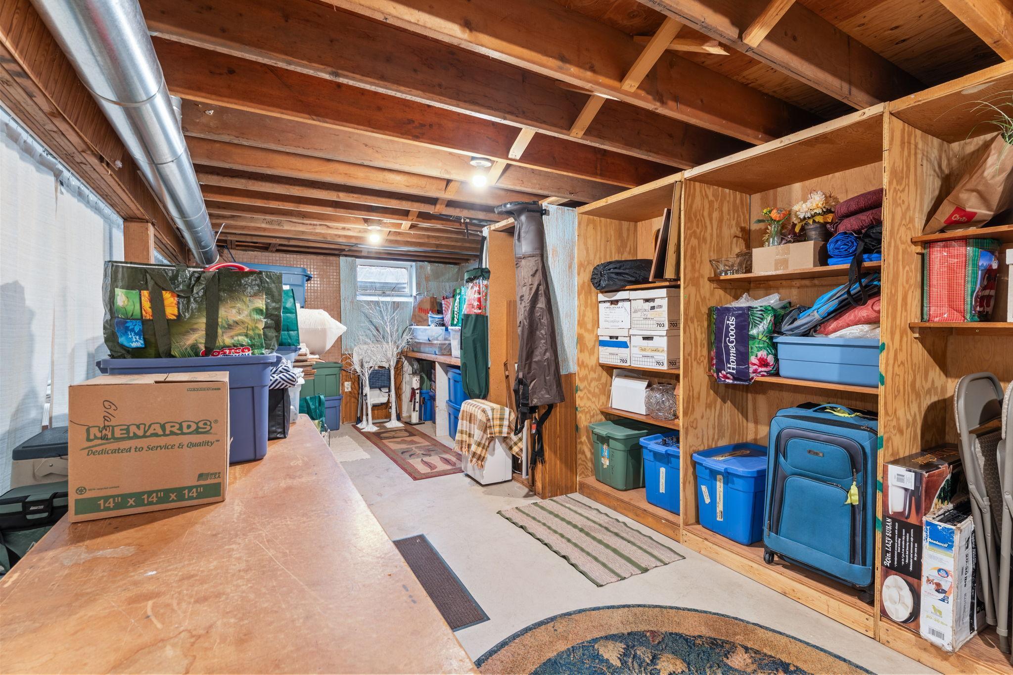 Storage, storage and more storage!