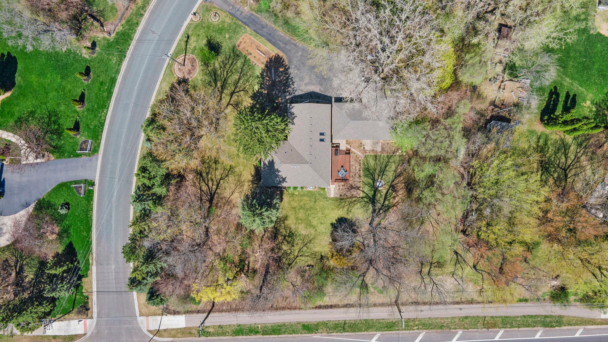 Easy to imagine the tree cover that will pop in early May!