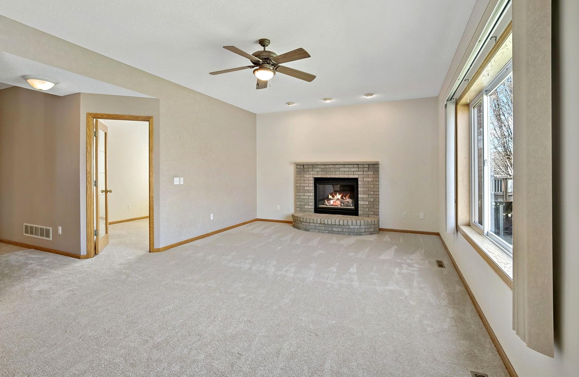 Brand new carpet in most of the home!