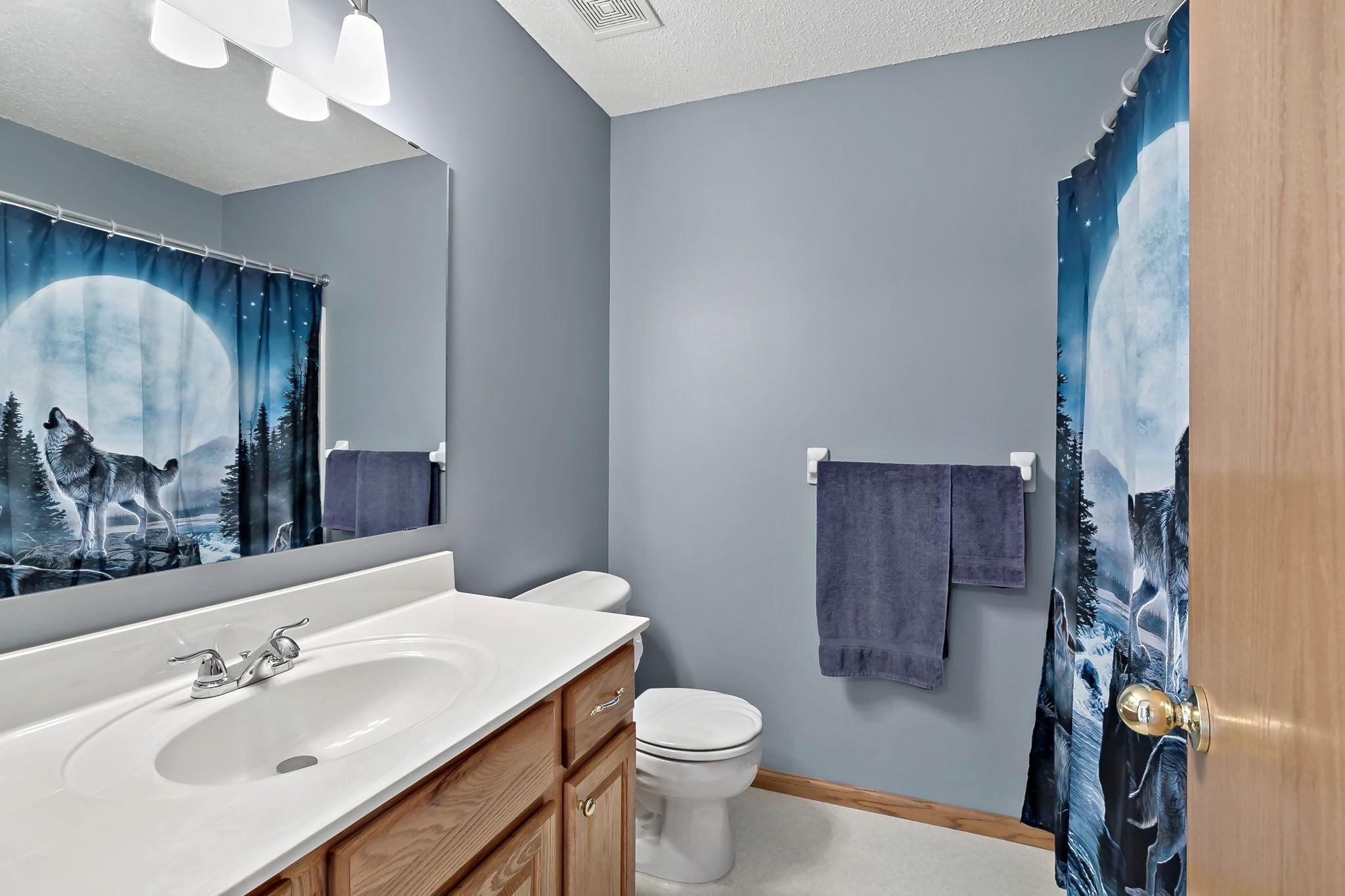 Two full bathrooms upstairs