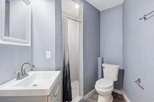 Remodeled Bath Lower Level