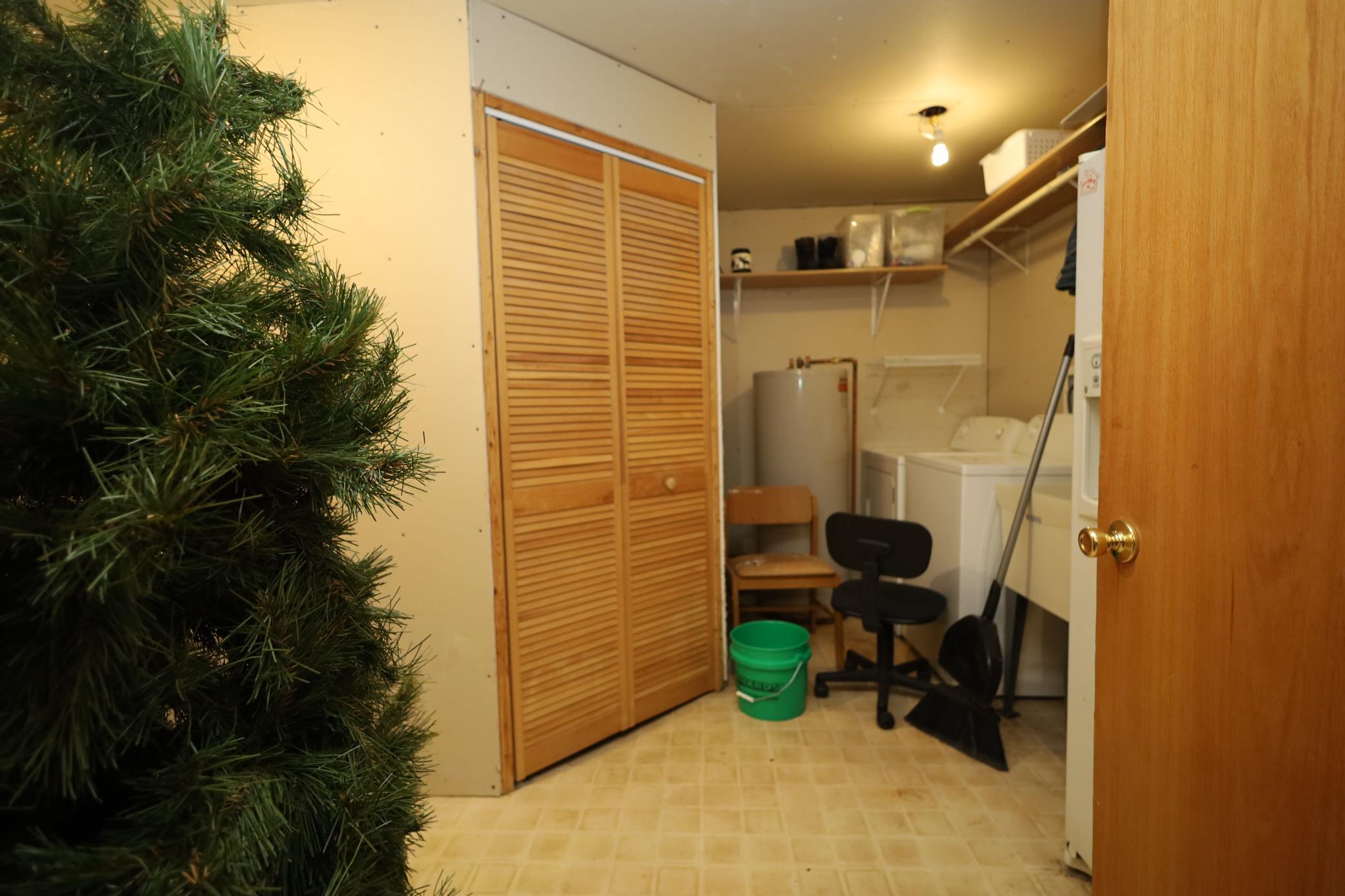 basement laundry