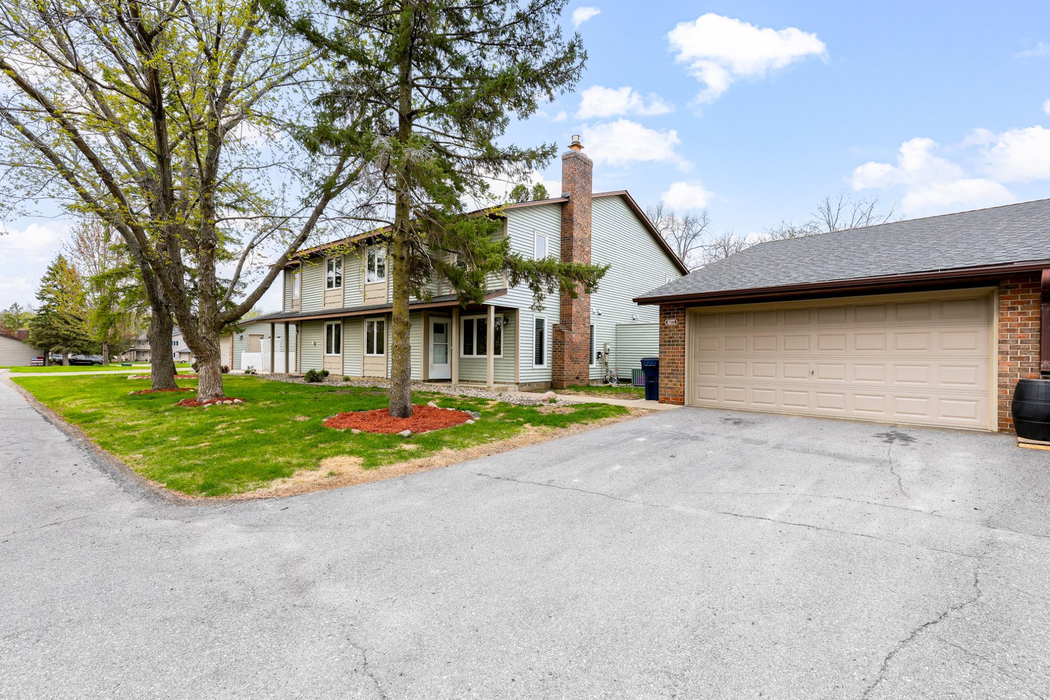 End unit + green space = more room to play, relax, and enjoy.