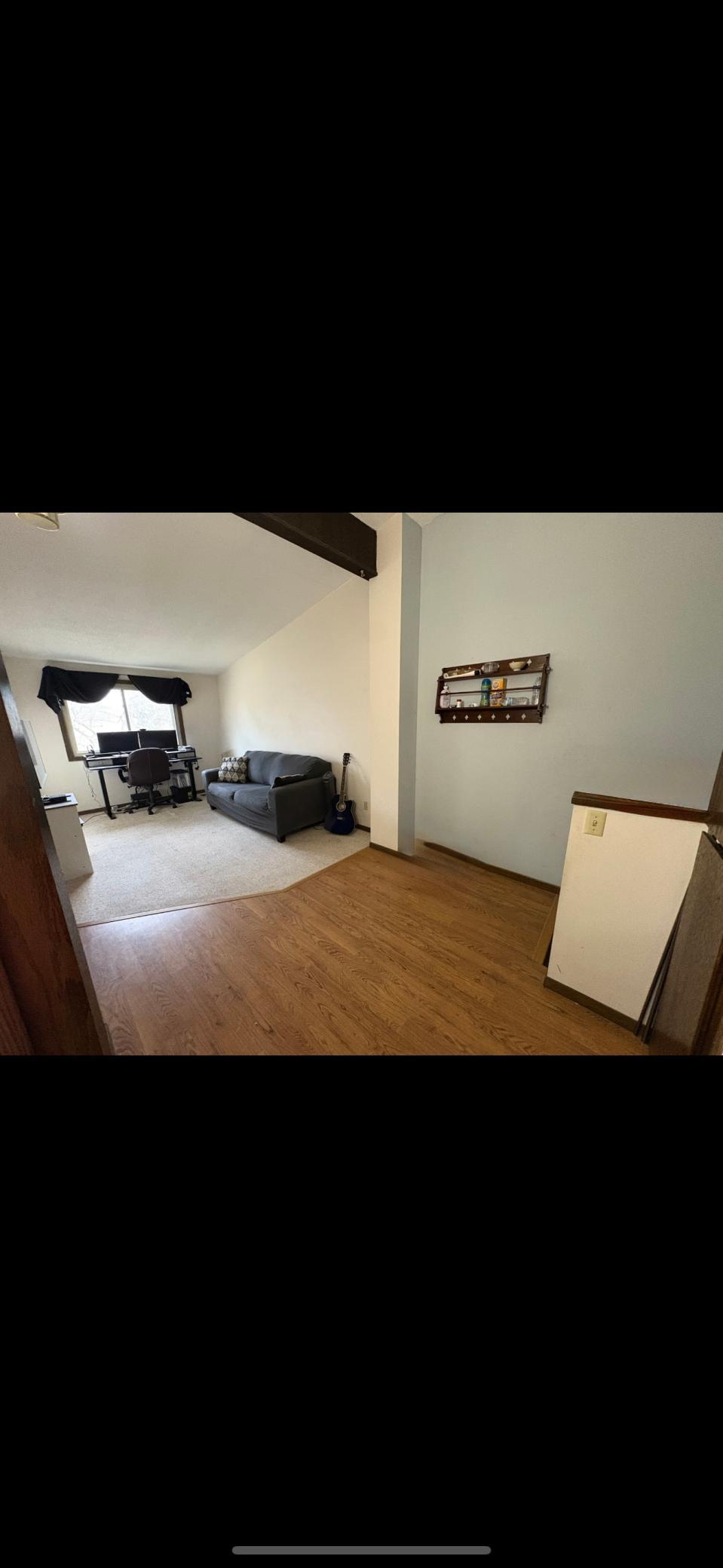 Upper level living area