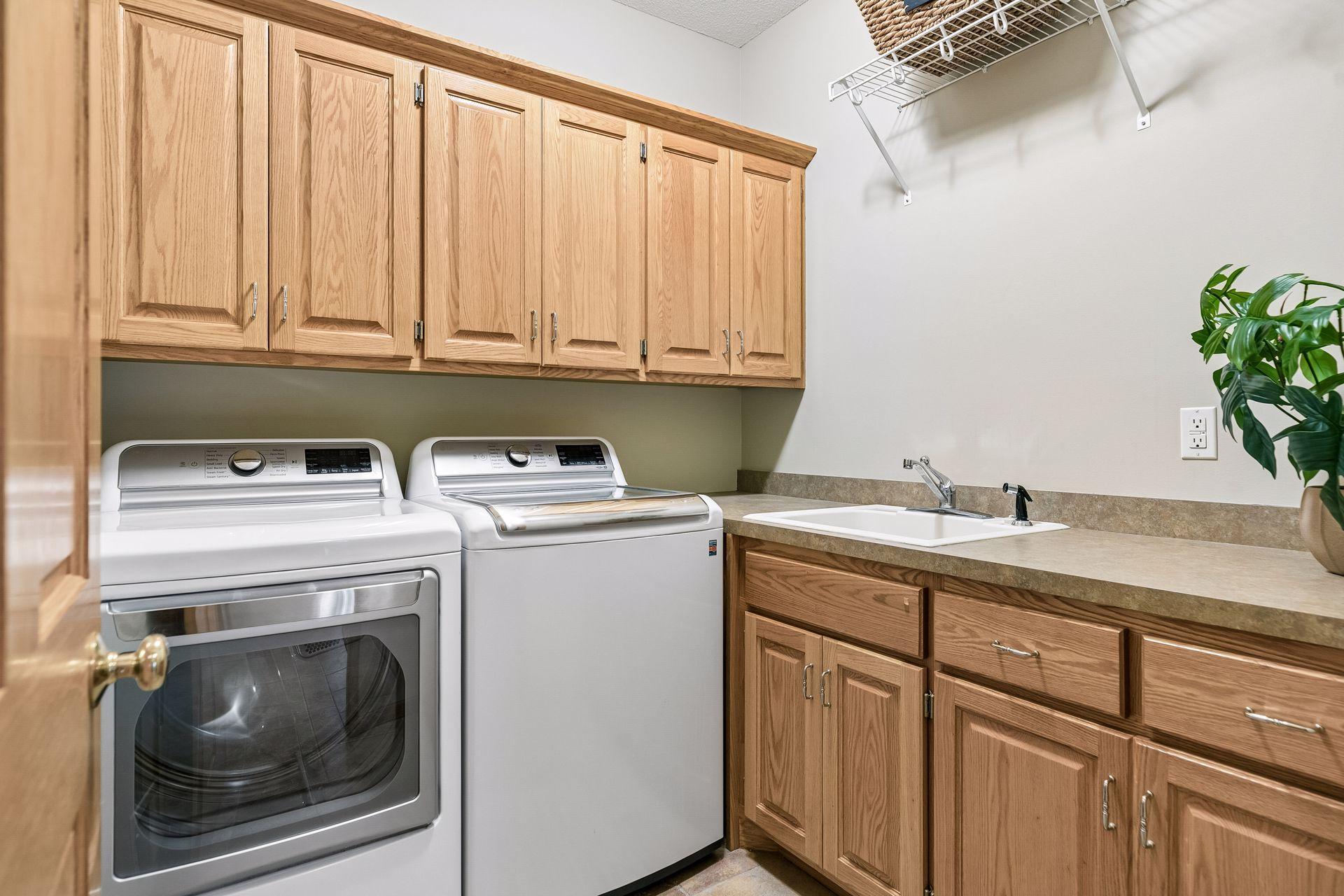 Main level laundry