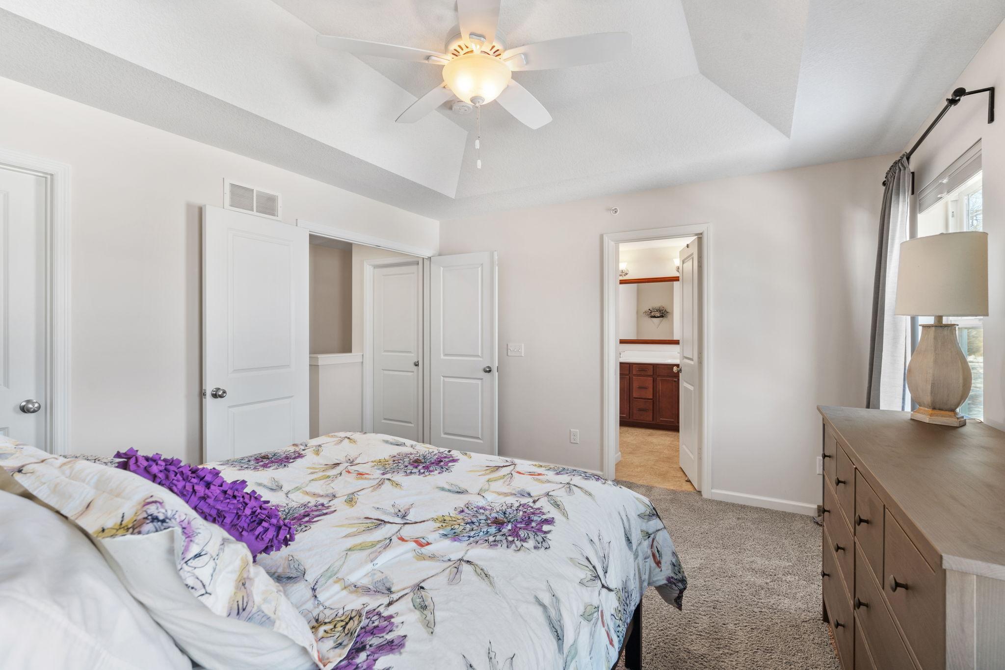 Primary bedroom with ensuite