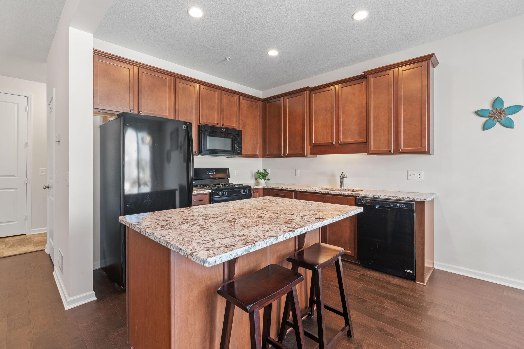 Large kitchen island