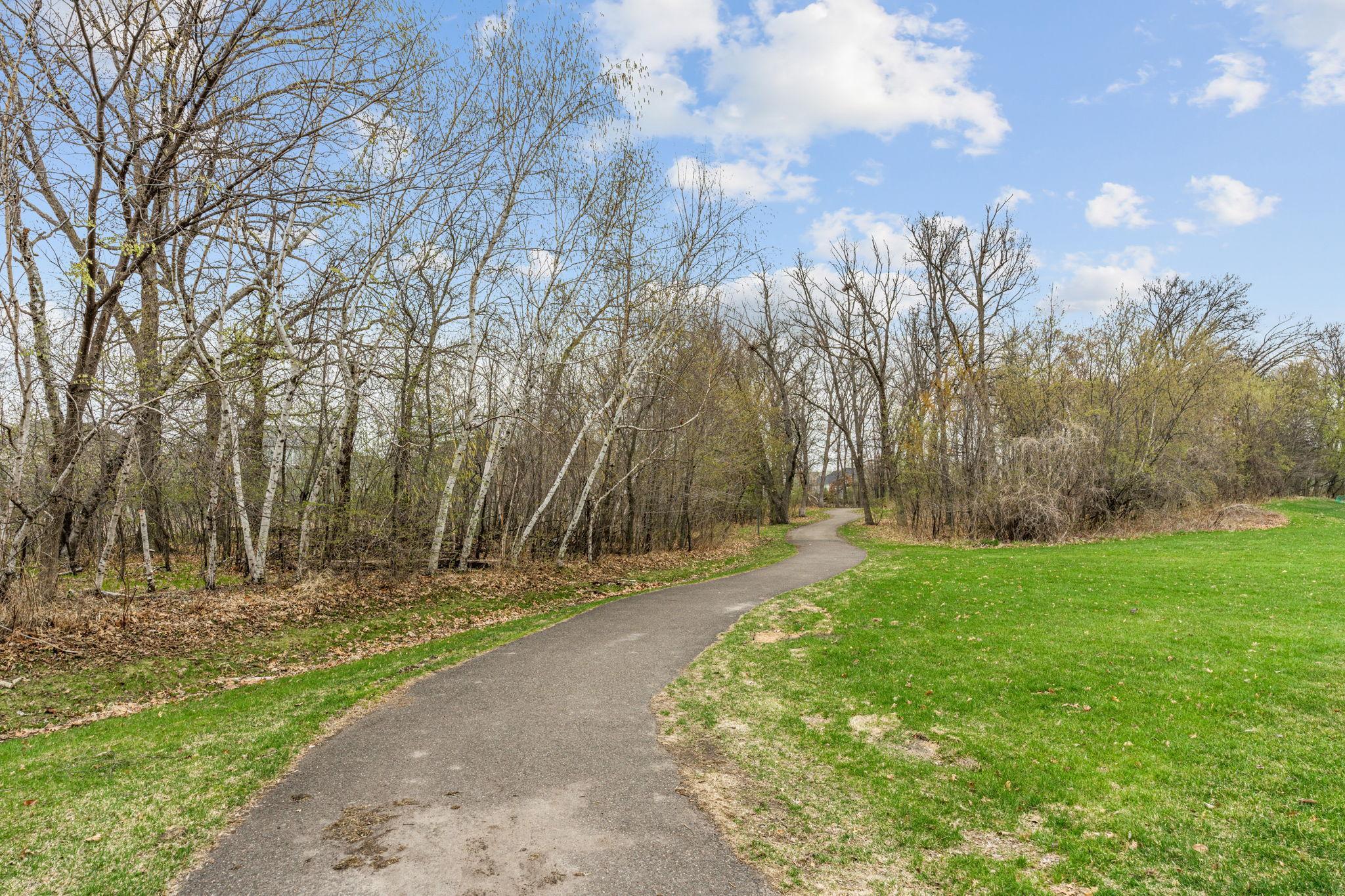 Nearby trails within walking distance