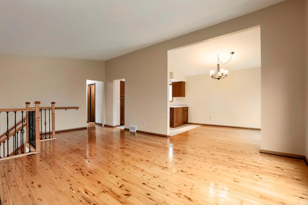 Gorgeous new wood flooring throughout main level