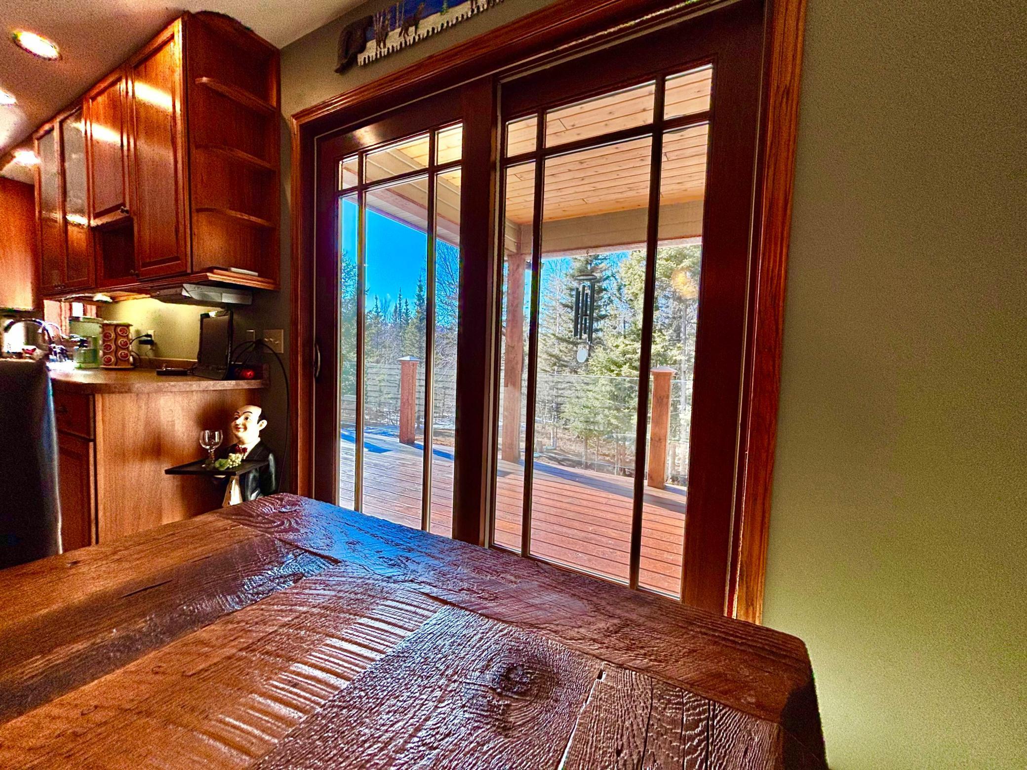 Kitchen Door to Deck