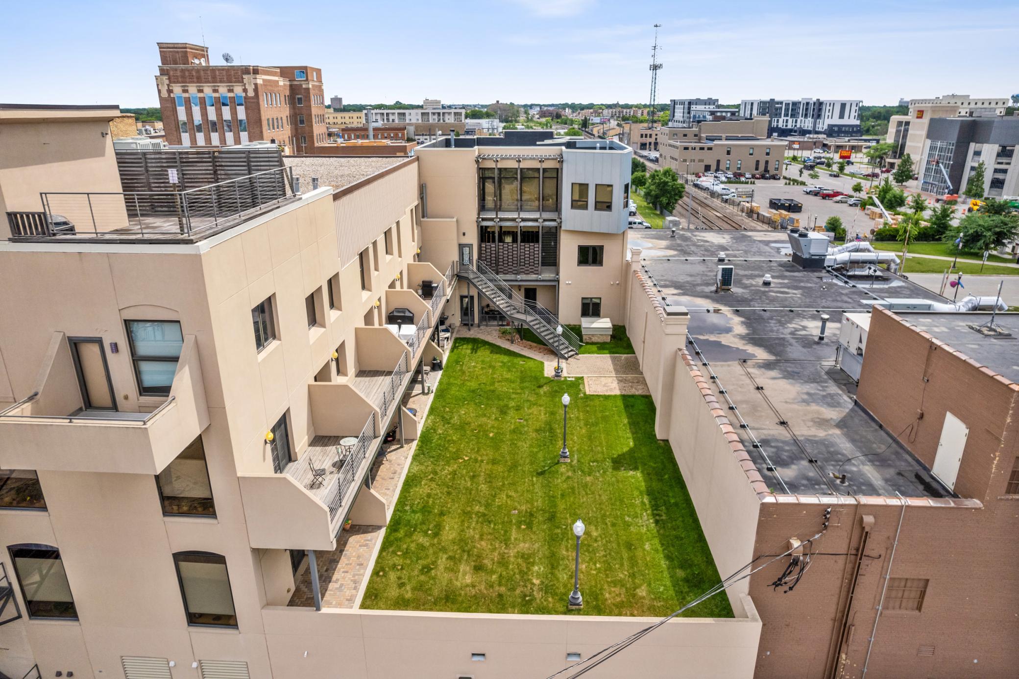 Shared green space