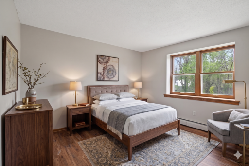 Lower Level Bedroom 3 - virtually staging