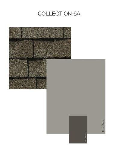 Exterior Curated Color Collection. Actual exterior colors.