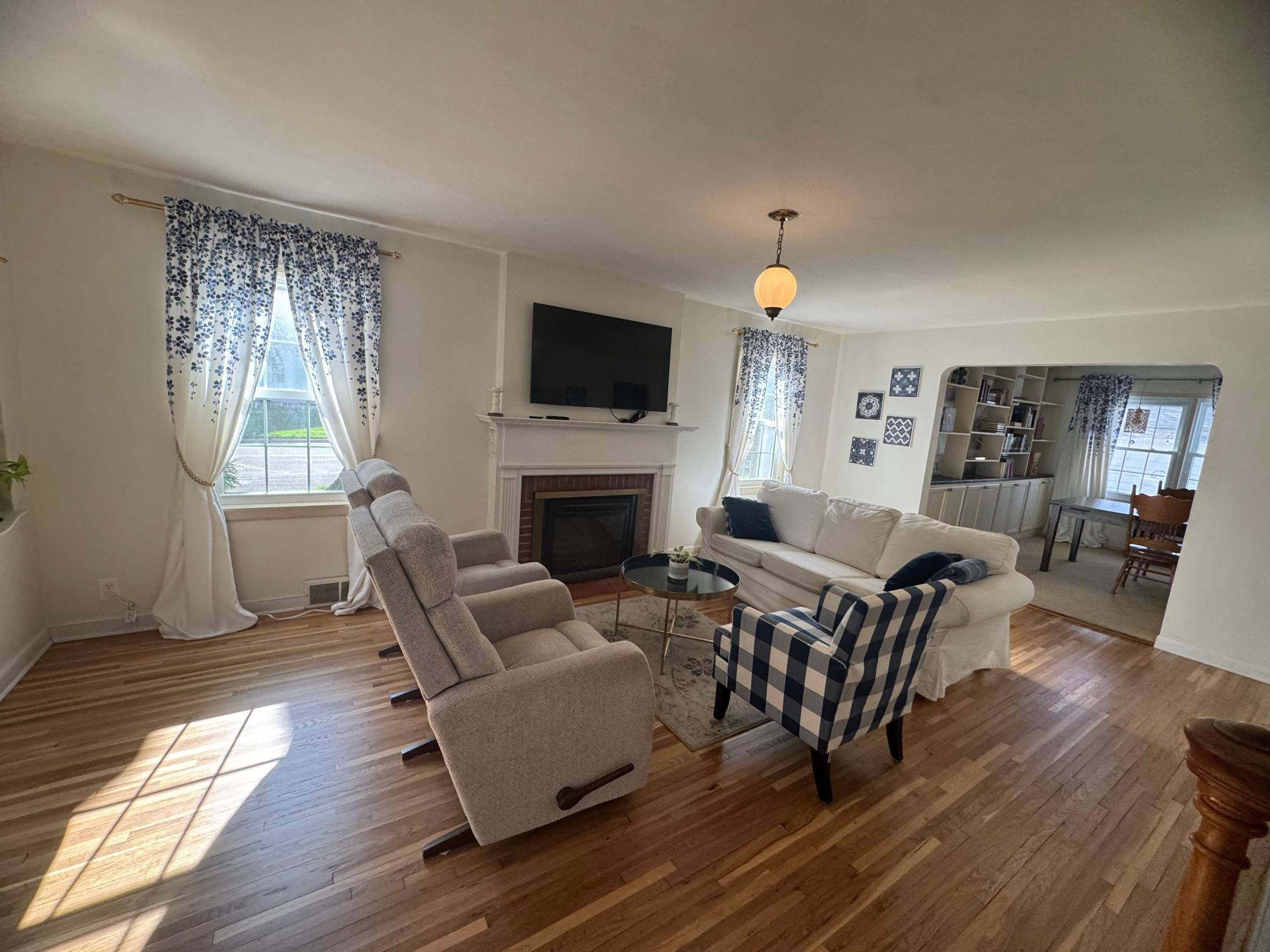 Living Room/ View to Study
