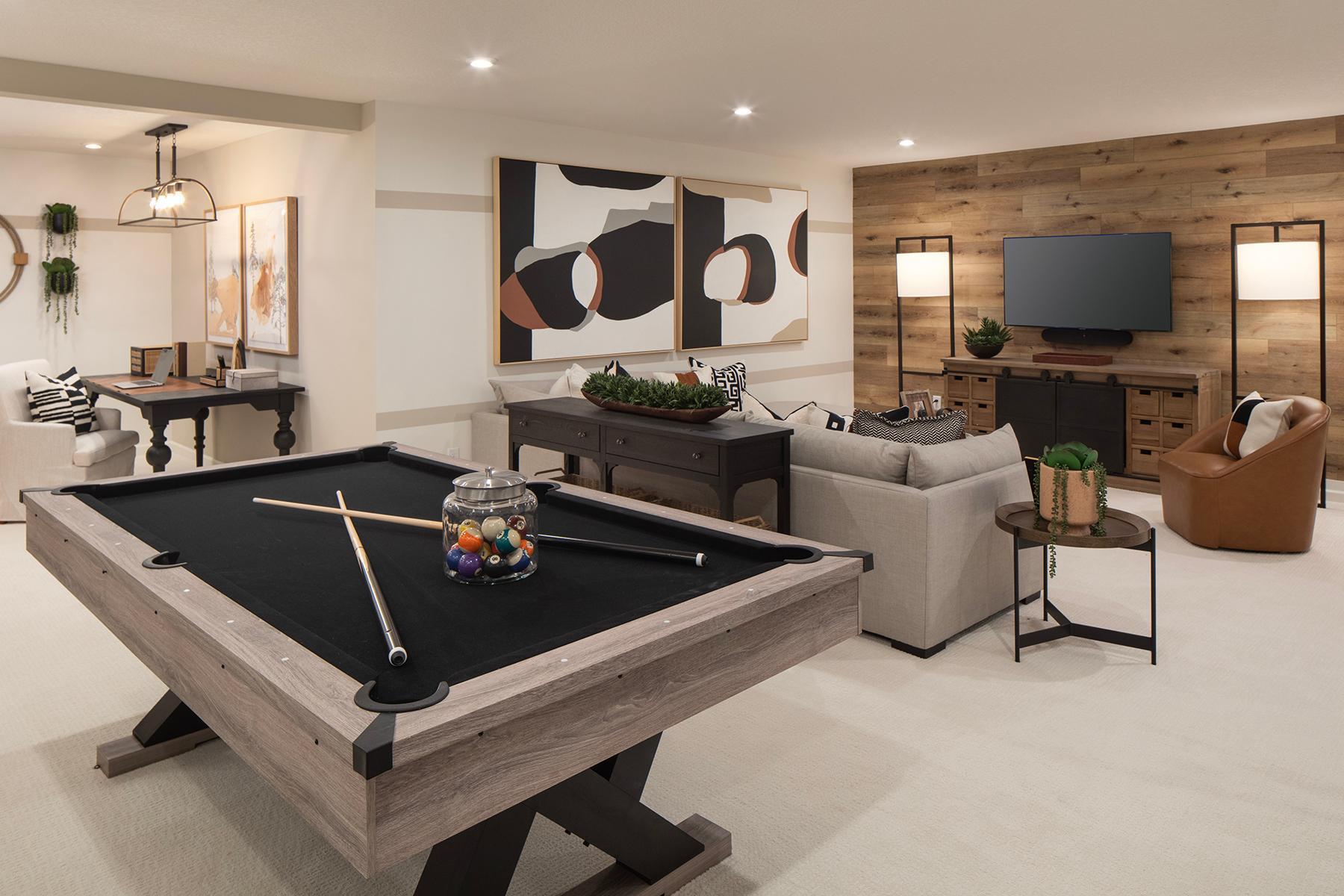 Lower Level Rec Room *Photo of model home, design selections may vary